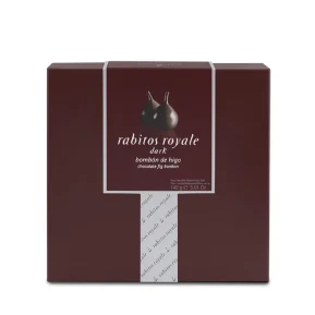 Bombones de higo con chocolate negro - Rabitos Royale