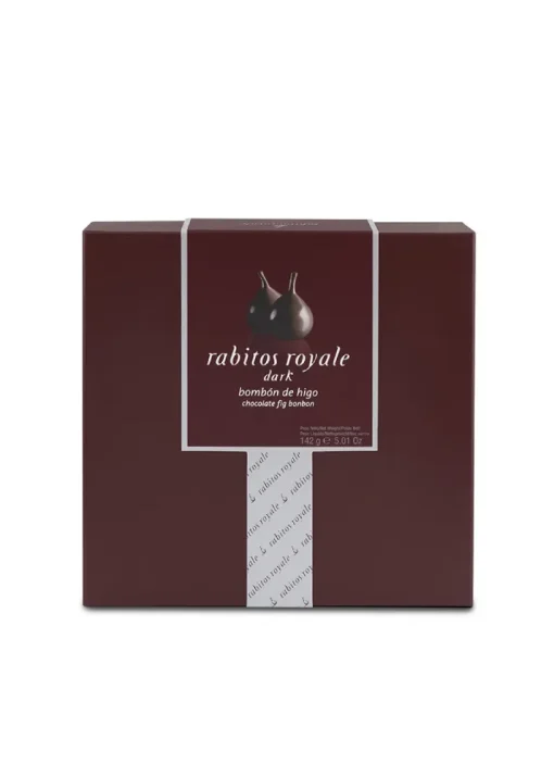 Bombones de higo con chocolate negro - Rabitos Royale