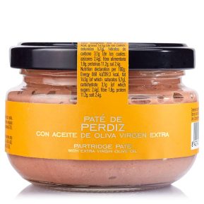 Paté de perdiz con Aceite de Oliva La Chinata