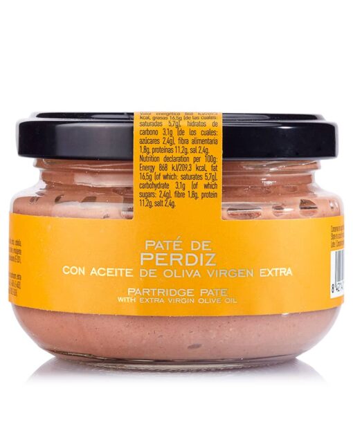 Paté de perdiz con Aceite de Oliva La Chinata