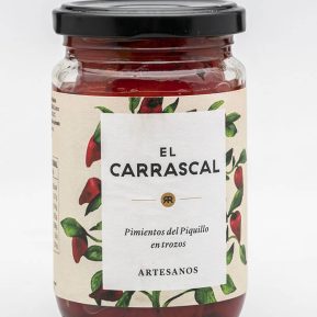 Bote de Pimientos el Carrascal en tiras