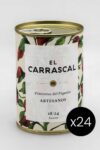 Pimientos del Piquillo asado Caja de 24 latas - El Carrascal