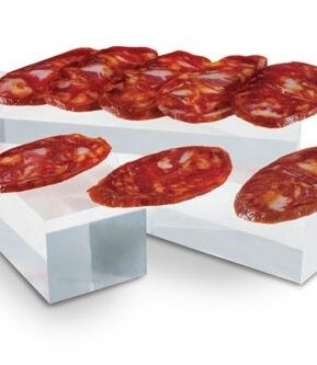 Lonchas de longaniza ibérica de Marcial