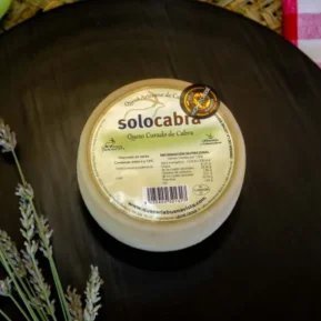 Queso de cabra curado Corteza Natural - Solocabra