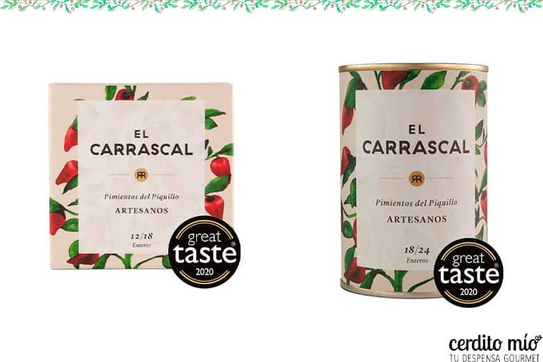 Pimientos El Carrascal consigue dos estrellas en el Great Taste Award 2020