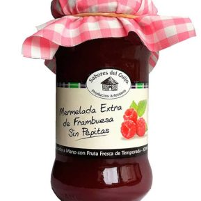 Mermelada de Frambuesa 100% Natural - Sabores del Guijo