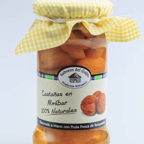 Castañas en Almíbar - Sabores del Guijo