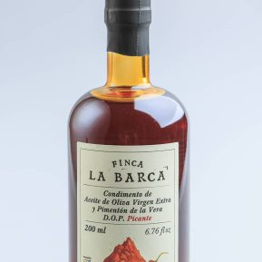 Aceite de Oliva Virgen Extra condimentado con Pimentón de la Vera Picante DOP - Finca La Barca