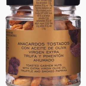 Anacardos Tostados con Aceite de Oliva Virgen Extra, Trufa y Pimentón Ahumado - La Chinata