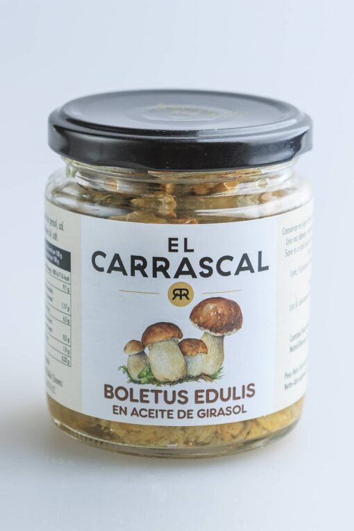 Boletus Edulis en Aceite de Girasol - El Carrascal