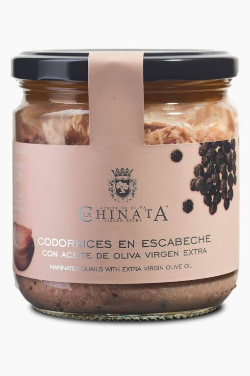 Codornices en Escabeche con Aceite de Oliva Virgen Extra - La Chinata