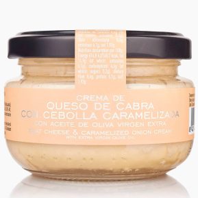 Crema de Queso de Cabra con Cebolla Caramelizada - La Chinata