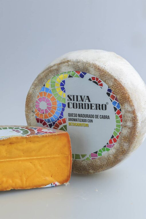 Queso de cabra aromatizado con Betacaroteno - Silva Cordero