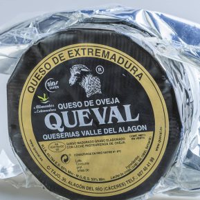 Queso de oveja negro curado - Queval