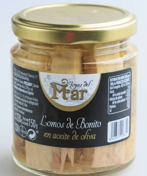 Lomos de Bonito en aceite de Oliva - Joyas del Mar