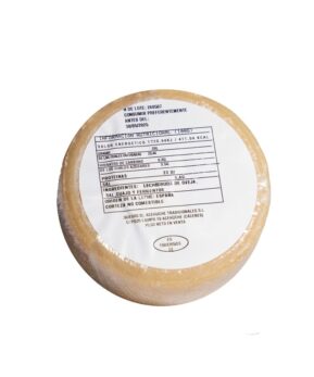 Queso curado de ojeva de pasta dura de Silva Cordero detrás - La Oveja Negra