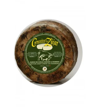 Queso de Oveja Curado al Romero - Cremositos del Zújar