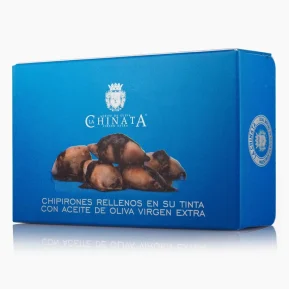 Chipirones Rellenos en su Tinta con Aceite de Oliva Virgen Extra - La Chinata