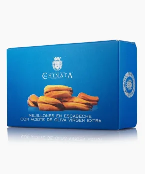 Mejillones en Escabeche con Aceite de Oliva Virgen Extra - La Chinata