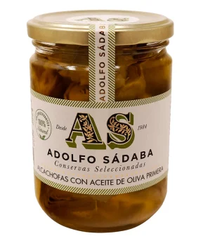 Alcachofas en aceite - Adolfo Sádaba