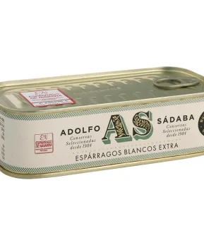 Espárragos blancos extra d.o. 6-8 frutos muy grueso - Adolfo Sádaba