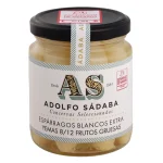 Espárragos blancos extra D.O. Yemas 8-12 frutos gruesas - Adolfo Sádaba