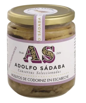 Muslitos de codorniz en escabeche - Adolfo Sádaba