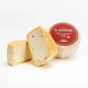 Queso madurado de cabra con jamón - Silva Cordero