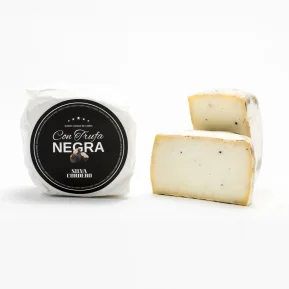 Queso curado de cabra con trufa negra - Silva Cordero